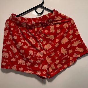 Canada Women’s Pajama Shorts